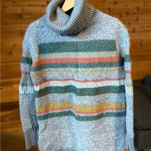 Banana Republic Fair Isle Turtleneck Sweater
